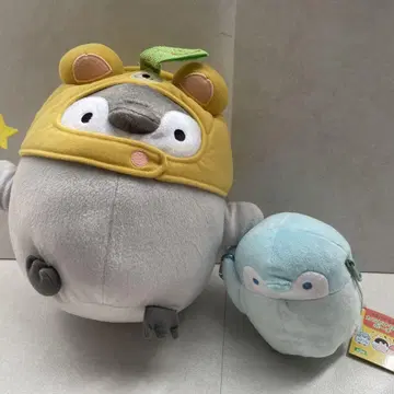 코펜짱 큰 벨트 달린 봉제 인형 파우치 2개 세트