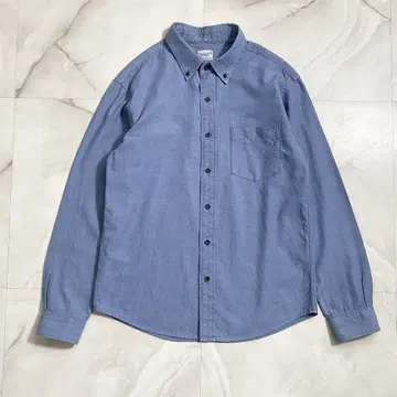 A16281 텐더 로인 새상품급 샴브레이 셔츠 블루 S