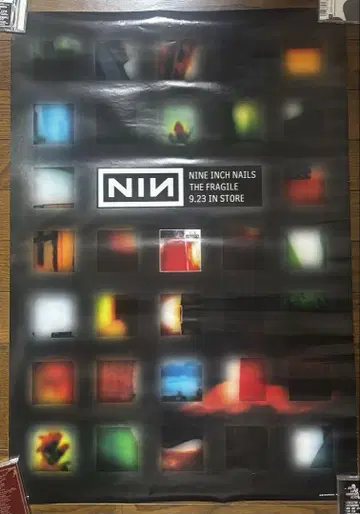 NINE INCH NAILS 나인 인치 네일즈 광고 포스터