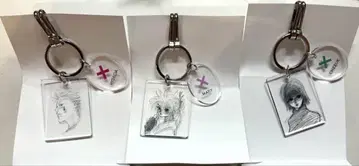 헌터헌터 클리어베이스 키링 점페스