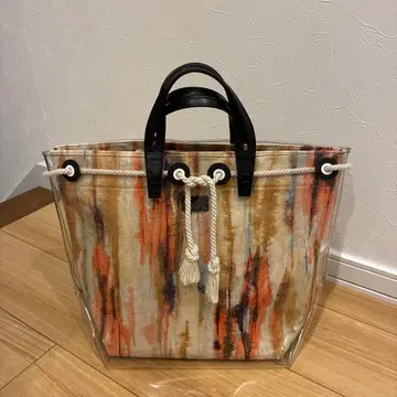 새상품급 클리어 토트백 A VACATION MARIN 3Way