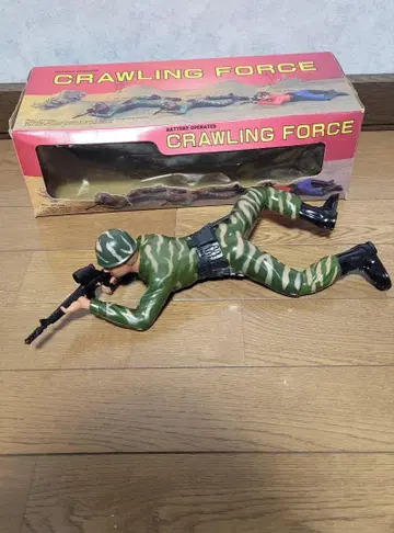 CRAWLING FORCE 밀리터리 피규어 레트로 골동품 레어 희귀