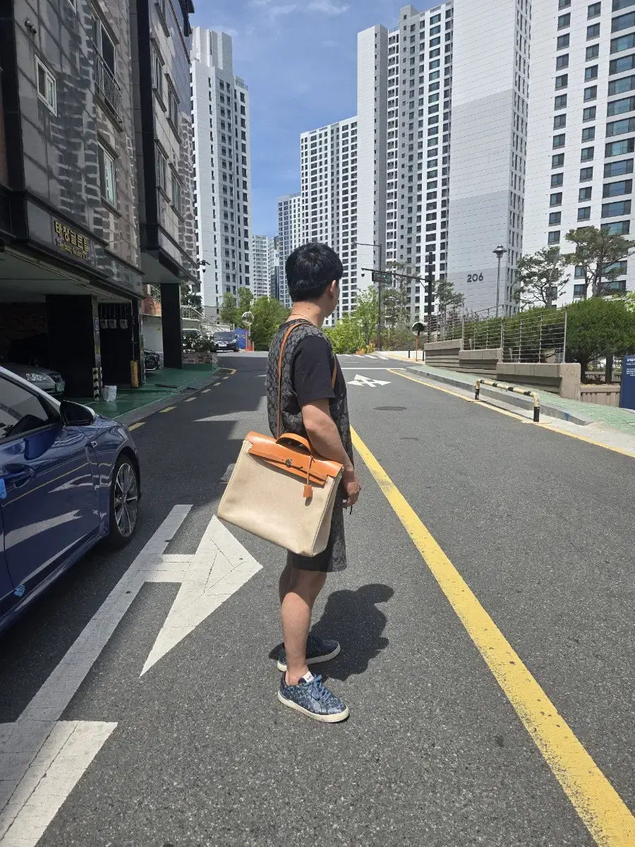 에르메스 에르백 39GM 토트백 숄더백  남녀공용 168-13579219