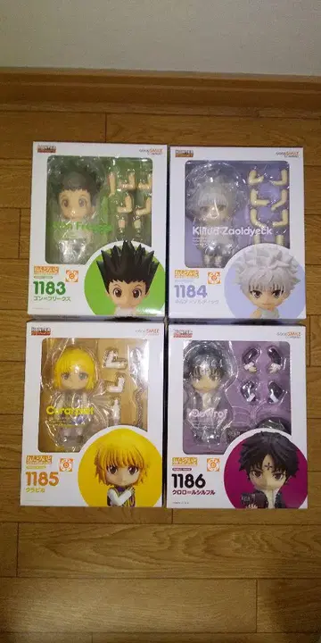 넨도로이드 헌터헌터 4체 세트