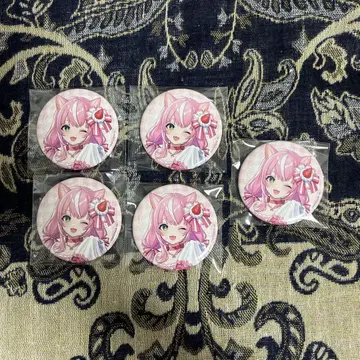 니지산지 애니카페 캔뱃지 양나리