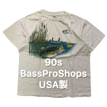 90s BassProShops USA제 티셔츠 빈티지 빈티지