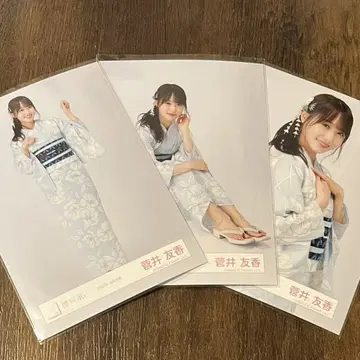스가이 토모카 2022년 유카타 의상 세미 컴프 추 앉아 히키