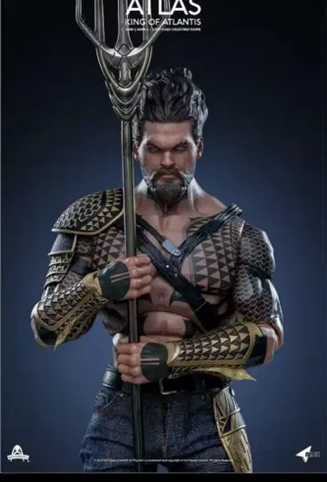 새상품 1/6 아쿠아맨 액션 피규어 제이슨 모모아 ATLAS