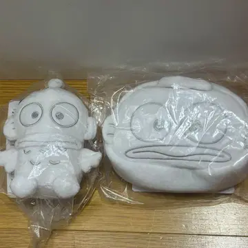 한교동 아베일 화이트 마스코트 파우치 2개 세트