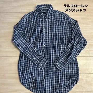랄프 로렌 남성용 플란넬 셔츠