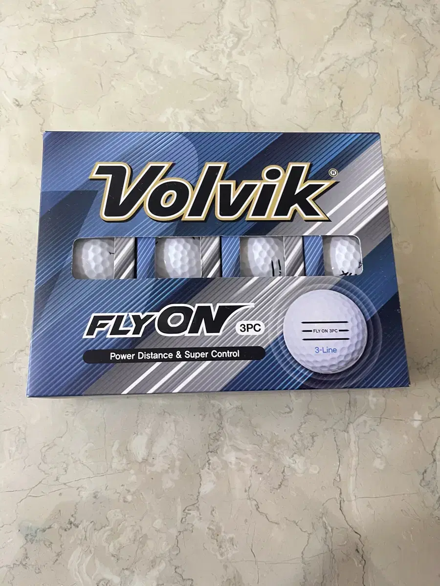 [New Products] Volvik Volvik 3-piece 12-ball White Ball