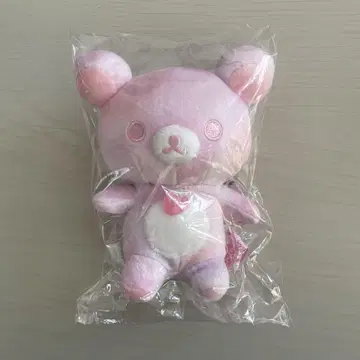 1+5색 봉제 인형 코리락쿠마 부드러운 딸기색