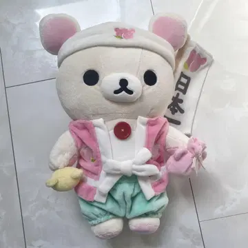 리락쿠마 모은 봉제 인형 M 일본 옛날이야기 모모타로 긴타로 우라시마타로