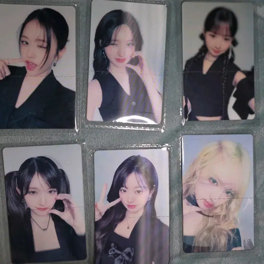 아이브 파파존스 포카5종+키링 일괄판매