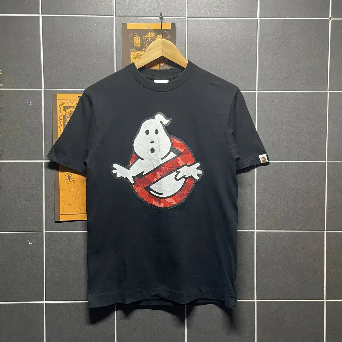 GhostBusters x Bape 고스트 버스타즈 베이프 콜라보 반팔