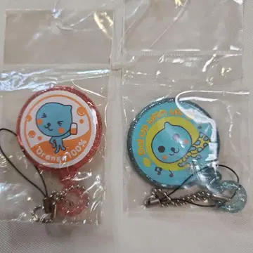Qoo 스트랩 2개 세트 거울