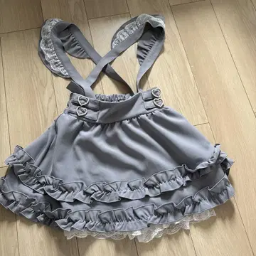 MA RS 스카이블루 미니 스커트