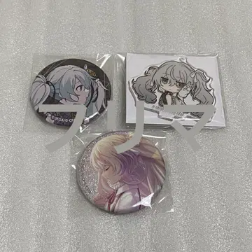 프로세카 하츠네 미쿠 니고미쿠 2DMV 캔뱃지 글리터 글리캔 비빔스