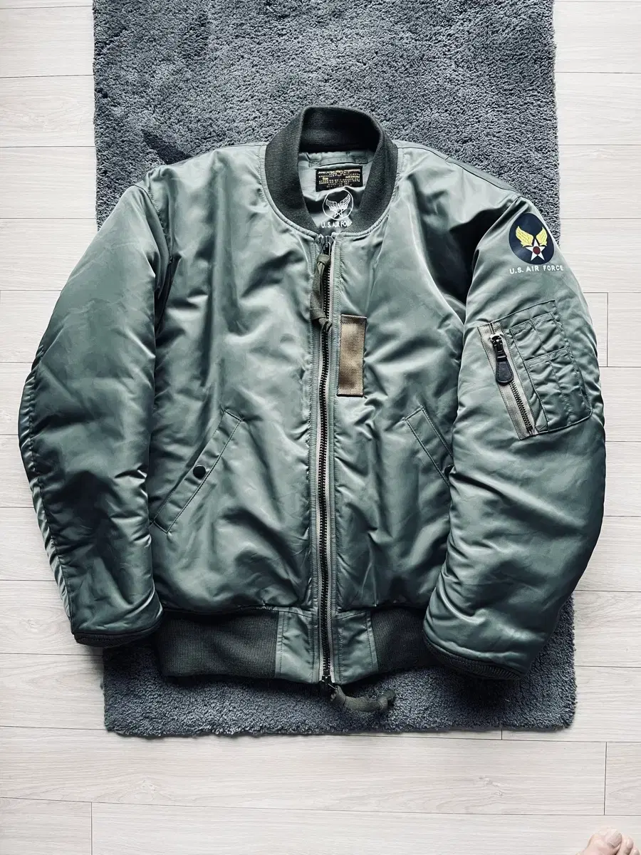 브론슨 1950s USAF Type MA-1 플라이트 재킷