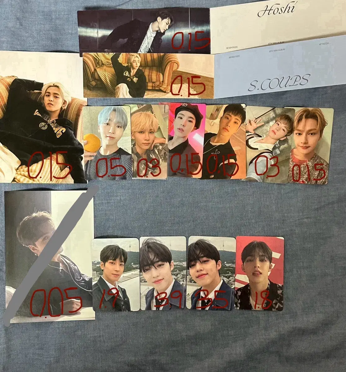 세븐틴 아타카 앨포 럭드 특전 엠투유 인터파크 예사 정한원우호시에스쿱스