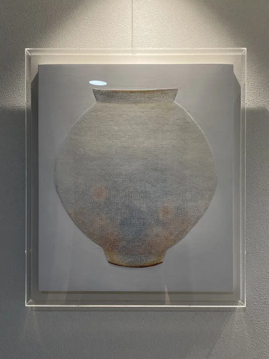 달항아리 그림 원화 김선 작가님 (가격협의 가능)