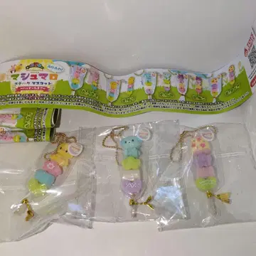 가챠 푸니후와! 마쉬멜로우 스틱 마스코트 해피 달걀 미니어처