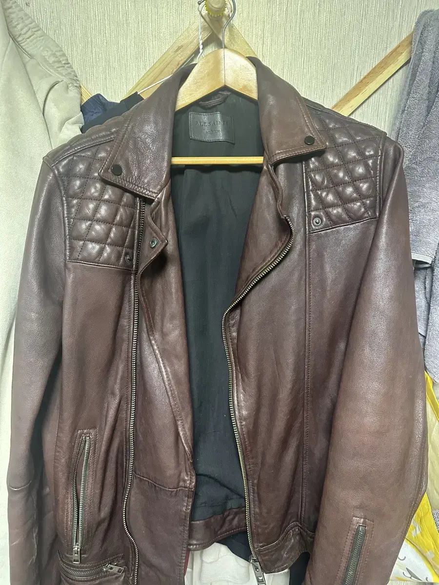 All Saints Leather Jacket