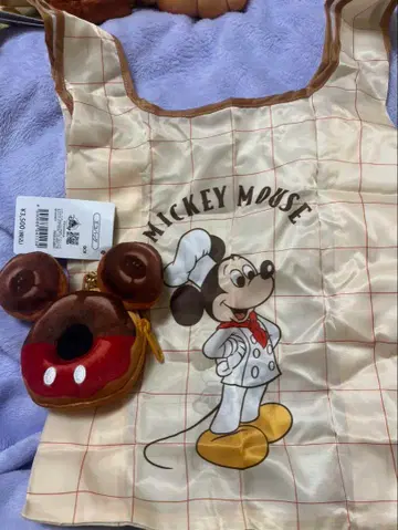 디즈니 스토어 베이커리 미키 에코백