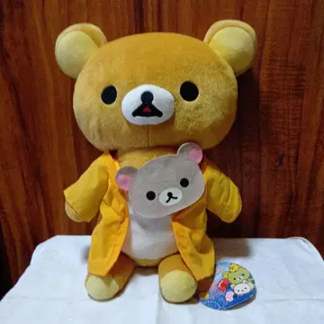 리락쿠마 택 포함 캐릭터 봉제 인형 XL