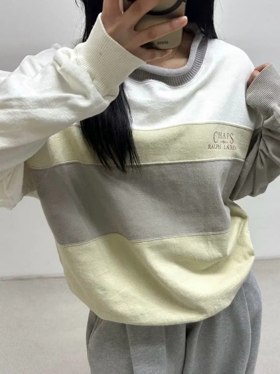 폴로 랄프로렌 챕스 90s 올드스쿨 스웨트셔츠 맨투맨(L)