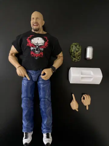 WWE Mattel Elite Steve Austin 새상품 개봉만