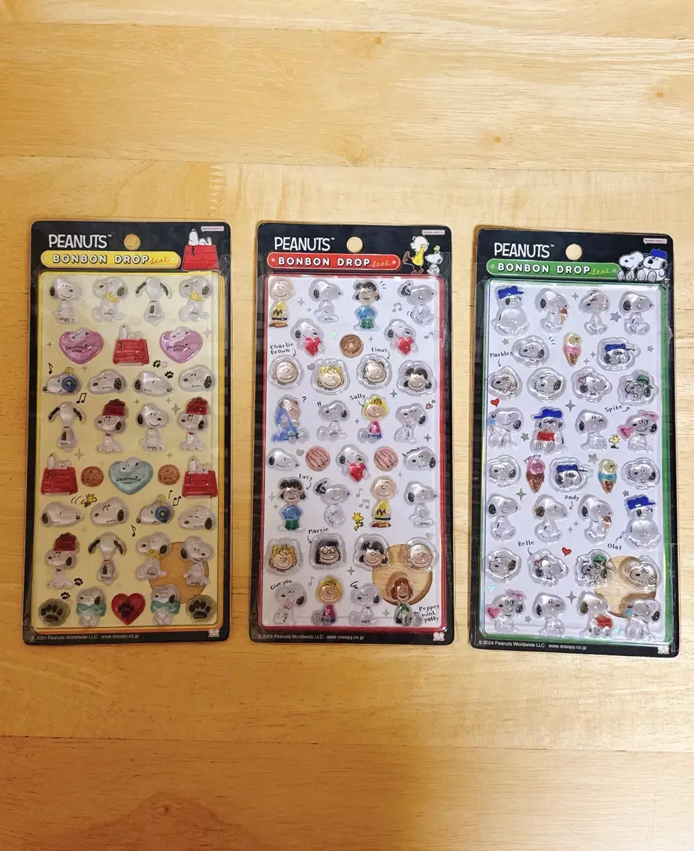피넛츠 스누피 snoopy 다꾸 봉봉드롭 입체 스티커