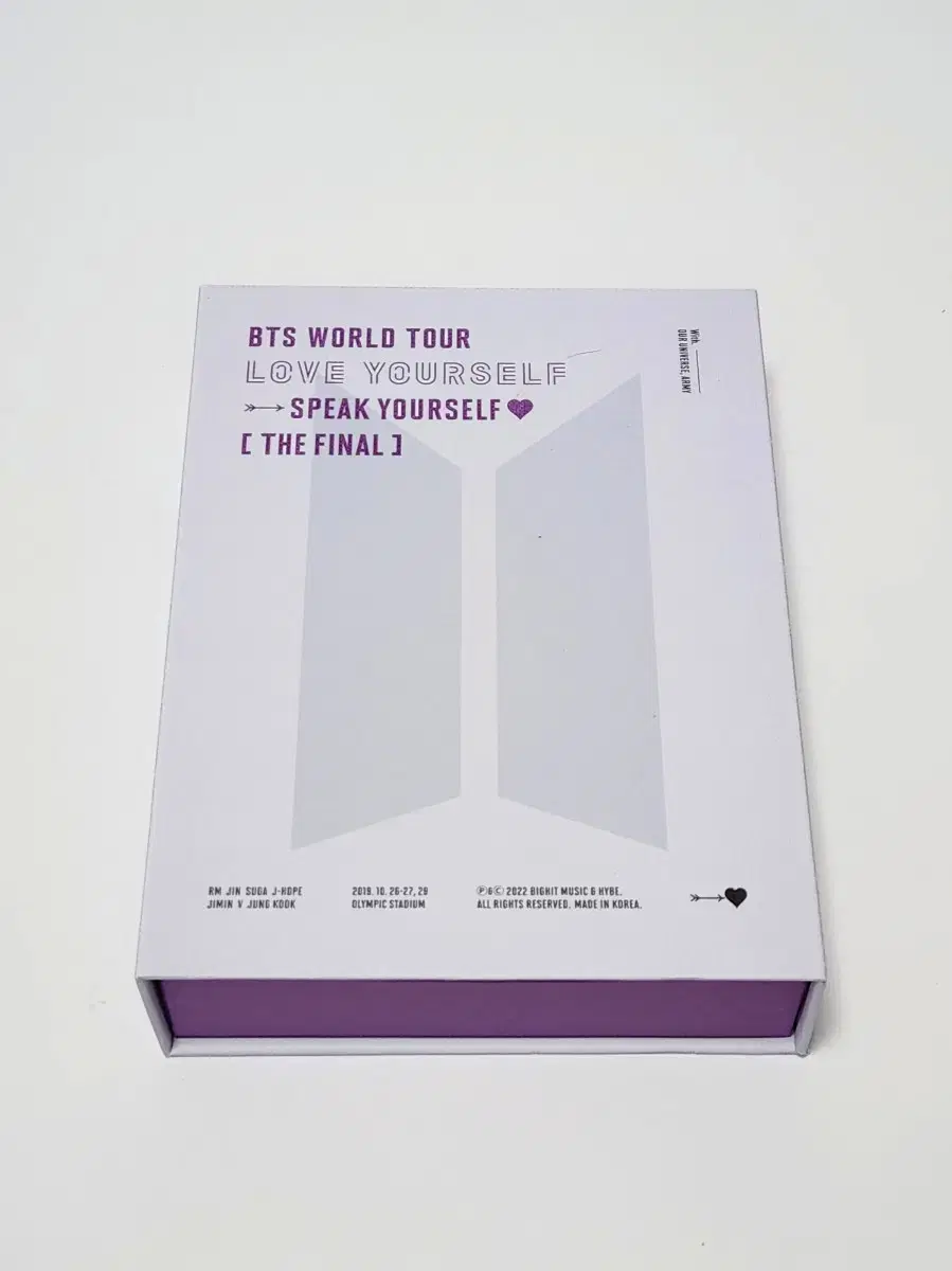 bts 방탄 스파콘 dvd 지민 풀셋speak yourself jimin