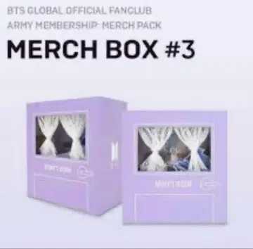 BTS MERCH BOX #3 ARMY'S ROOM