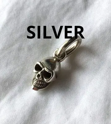 빈티지 스컬 실버 펜던트 탑 SILVER 해골 참