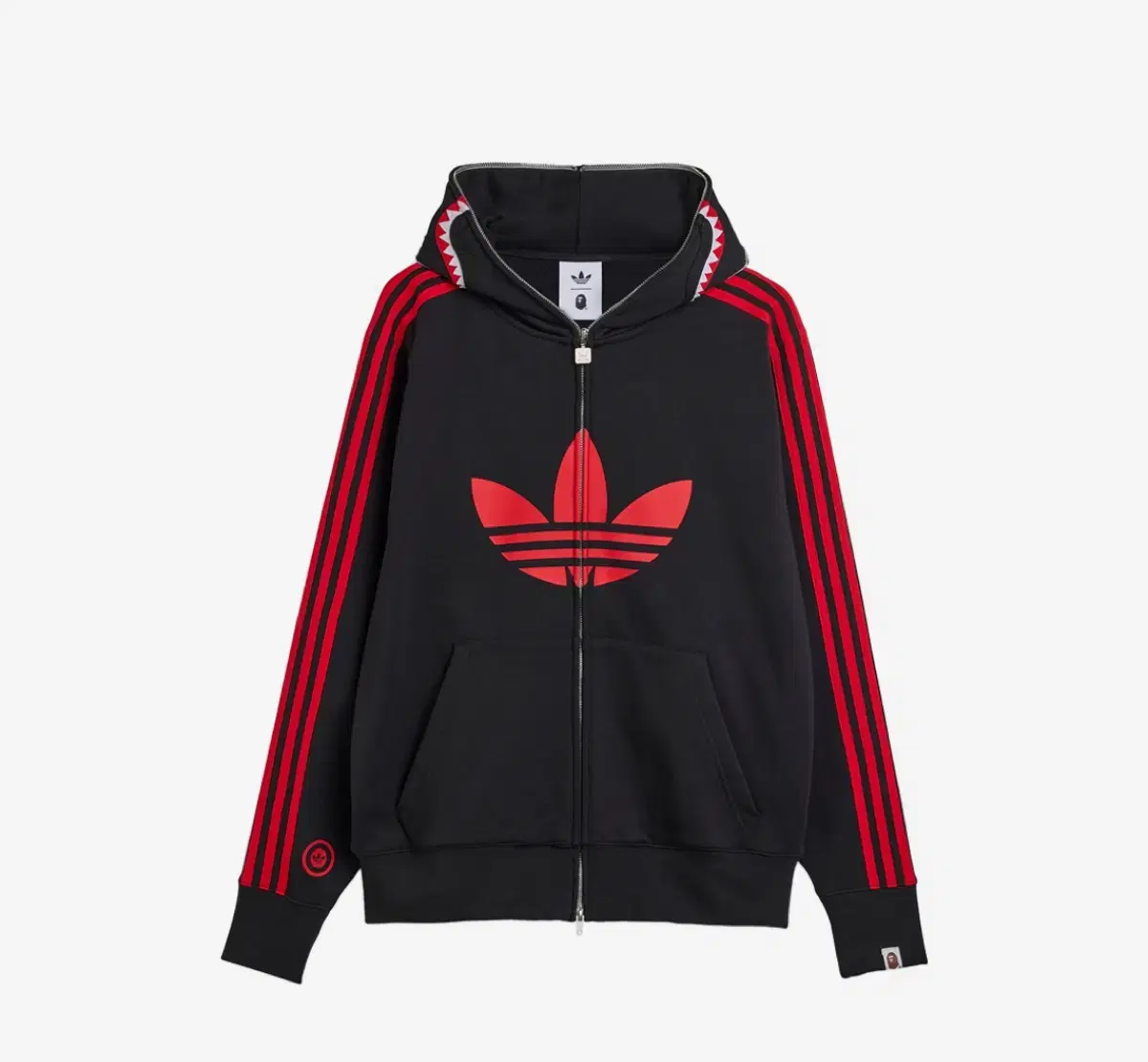 [3XL,XXXL] 베이프 아디다스 샤크 후드 집업