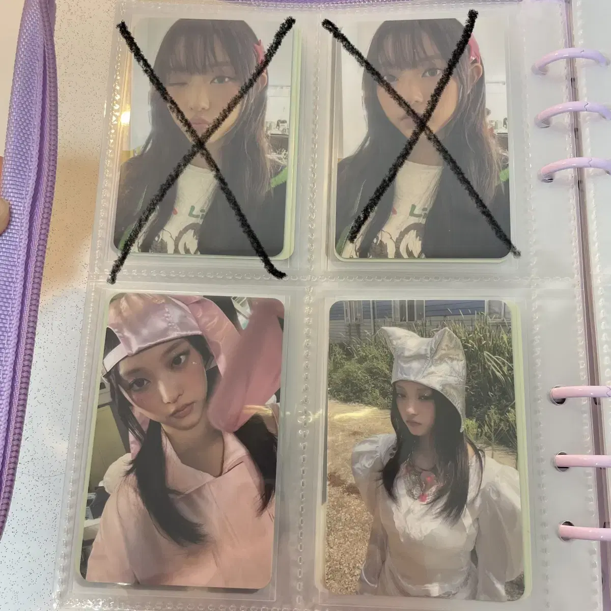 뉴진스 NJZ 해린 시그 포카 양도합니다