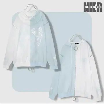 NieR 더블 지퍼 파카
