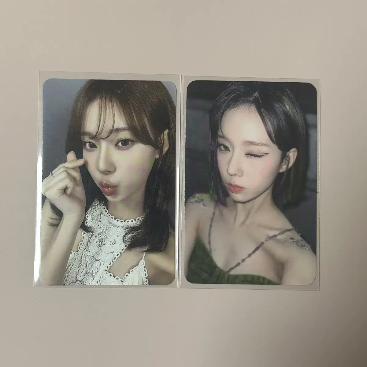 에스파 윈터 포카 미공포 특전 스타리버 팝업 10만원 드라마 카리나 시그