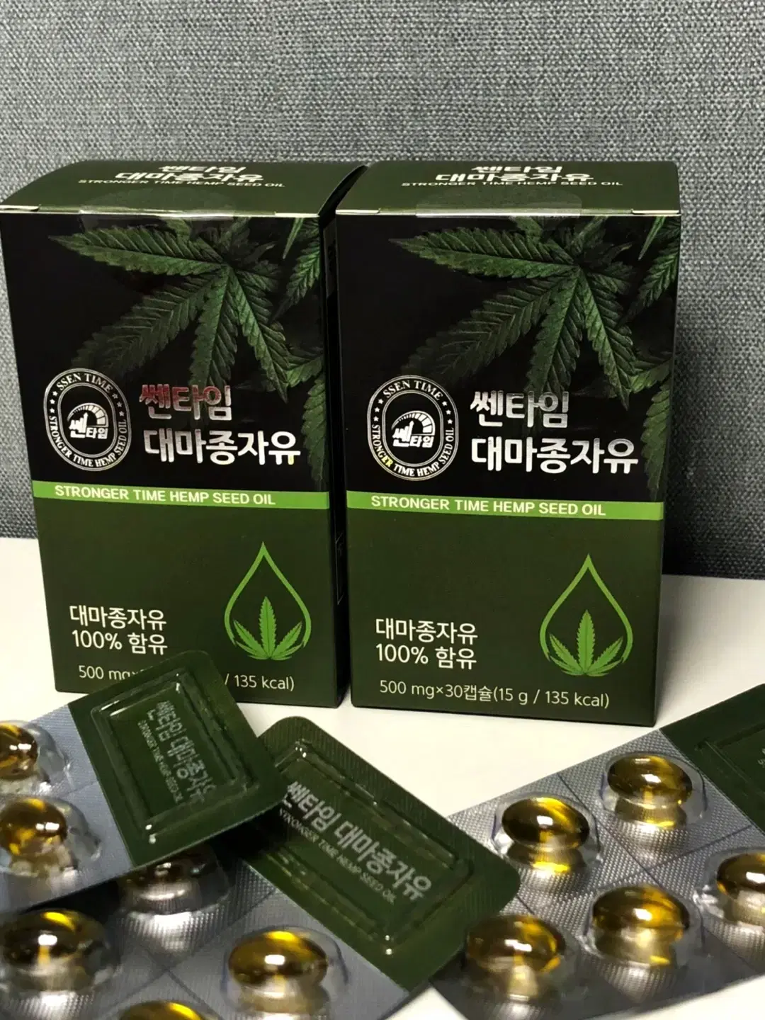 대마종자유 혈관 및 콜레스테롤 건강 유지 x 6박스