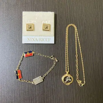 정리 세트 니나리치 NINA RICCI 목걸이 귀찌