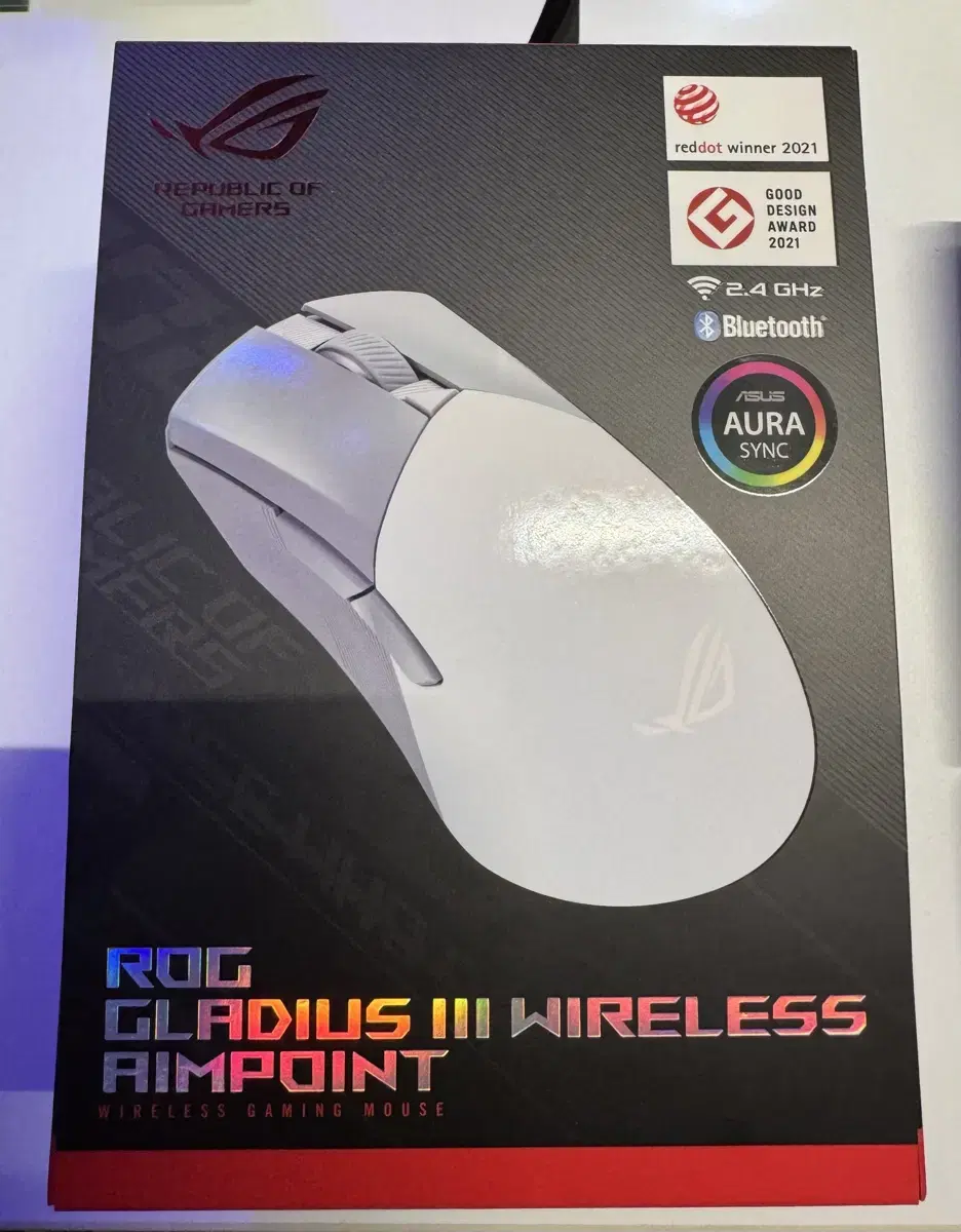 asus 아수스 로그 글라디우스 3 마우스