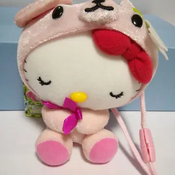 산리오 헬로키티 봉제 인형 코인 케이스 홋카이도 한정판 2005년