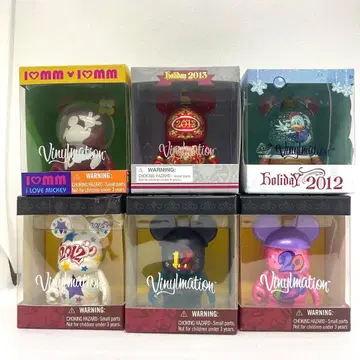 Vinylmation 6체 디즈니 Vinylmation