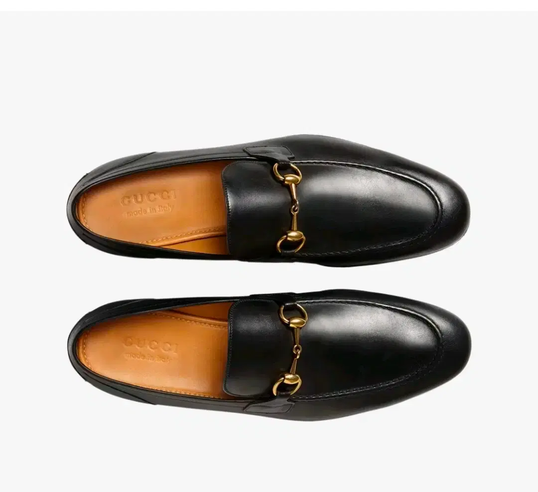 Gucci Jordan Leather Loafers Black Size 9