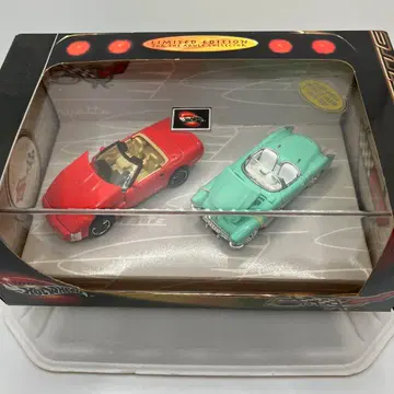 100% 핫휠스 한정판 콜벳 미니카 2대 세트