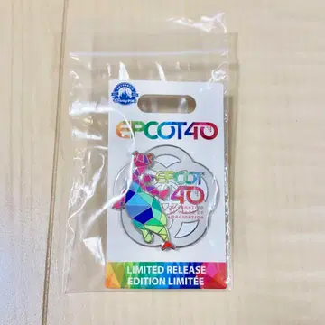 디즈니 월드 에프코트 40주년 핀 배지