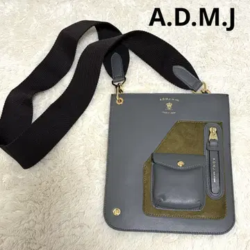 미사용급] admj 헤어 커프 플랫 바디 백 A.D.M.J