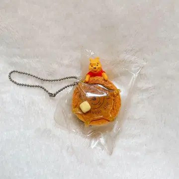 곰돌이 푸우 케이크 공 체인 키링 꿀 마스코트