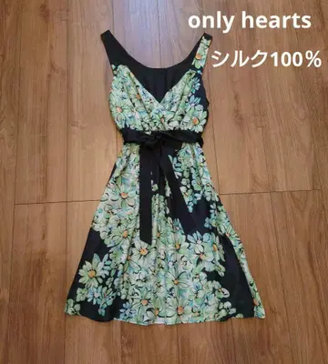only hearts 100% 실크 원피스 미국제